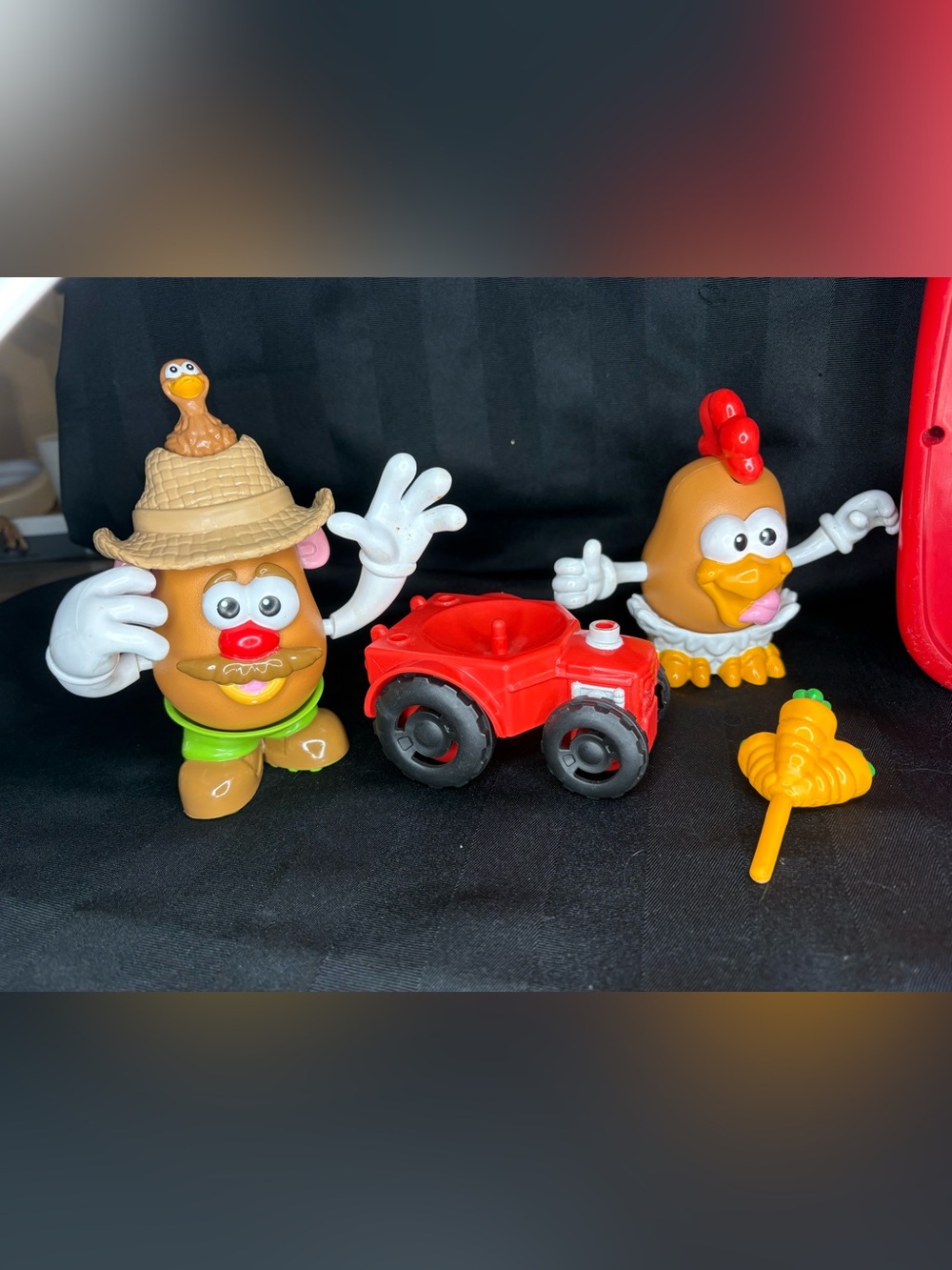 potato head little taters big adventures, barnyard spuds toy set